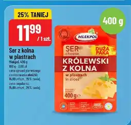 Polomarket Ser z kolna w plastrach Mlekpol oferta