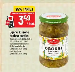 Polomarket Ogórki kiszone drobna kostka Urbanek oferta