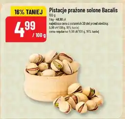 Polomarket Pistacje prażone solone Bacalis oferta