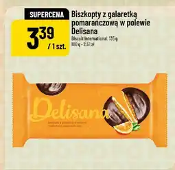 Polomarket Biszkopty z galaretką pomarańczową w polewie Delisana oferta