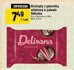 Polomarket Biszkopty z galaretką wiśniową w polewie Delisana oferta