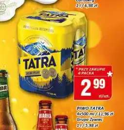 Chorten Piwo Tatra oferta