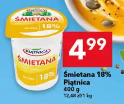 Lewiatan Śmietana 18% Piątnica oferta