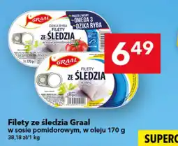 Lewiatan Filety ze śledzia Graal oferta