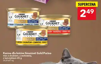 Lewiatan Karma dla kotów Gourmet Gold Purina oferta