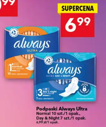 Lewiatan Podpaski Always Ultra oferta