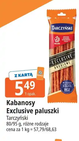E.Leclerc Kabanosy drobiowe paluszki Tarczyński Exclusive oferta