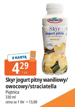 E.Leclerc Jogurt pitny wanilia i straciatella Piątnica Skyr oferta
