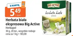 E.Leclerc Herbata z jaśminem Big-Active Biała oferta