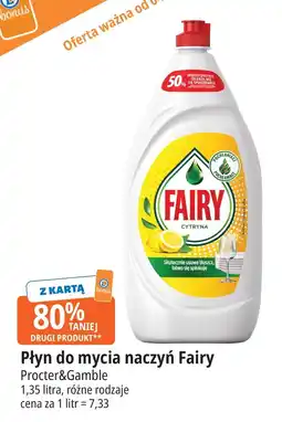 E.Leclerc Płyn do mycia naczyń lemon Fairy oferta