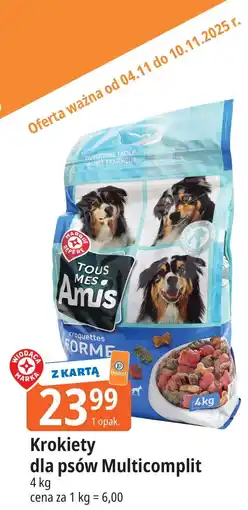 E.Leclerc Karma dla psa wołowina Wiodąca Marka Tous Mes Amis oferta