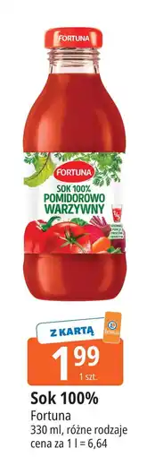 E.Leclerc Sok 100% pomidorowo-warzywny Fortuna oferta