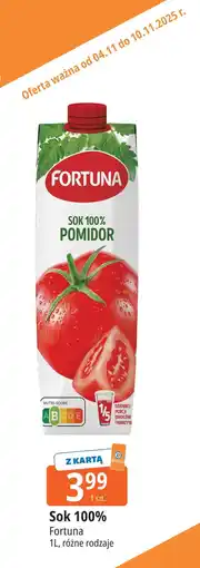 E.Leclerc Sok 100% pomidor Fortuna oferta