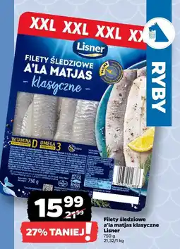 Netto Filety śledziowe a'la matjas klasyczne Lisner oferta