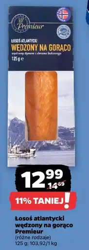 Netto Łosoś atlantycki wędzony na gorąco, różne rodzaje Premieur oferta