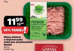 Netto Mięso mielone z nogi kurczaka chów bez antybiotyków Sielski oferta