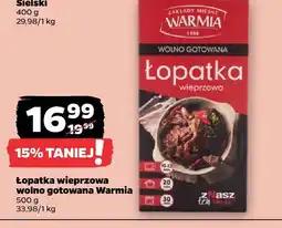 Netto Łopatka wieprzowa wolno gotowana 500 g Warmia oferta