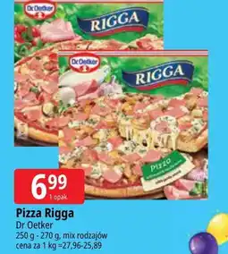 E.Leclerc Pizza z szynką i pieczarkami Dr. Oetker Rigga oferta