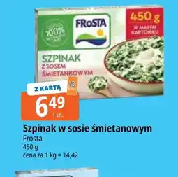 E.Leclerc Szpinak z sosem śmietanowym Frosta oferta