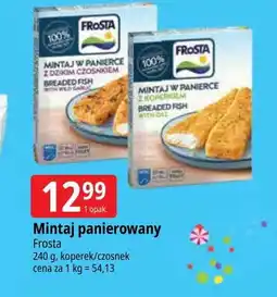 E.Leclerc Mintaj w panierce z koperkiem Frosta oferta