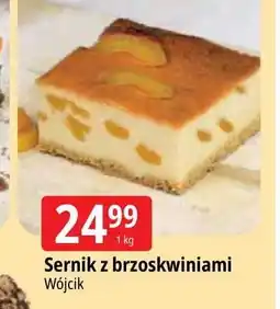 E.Leclerc Sernik z brzoskwiniami Wójcik oferta