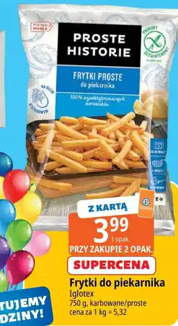 E.Leclerc Frytki karbowane do piekarnika Iglotex Proste Historie oferta