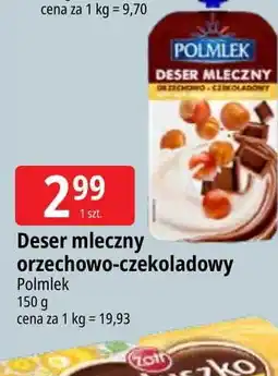 E.Leclerc Deser mleczny orzechowo-czekoladowy Polmlek oferta