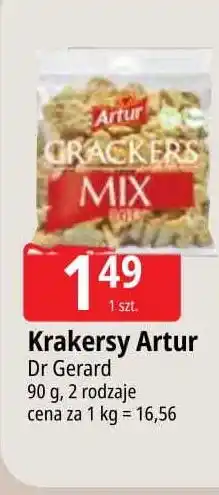 E.Leclerc Krakersy solone mix Artur oferta