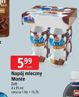 E.Leclerc Napój mleczno-czekoladowy Zott Monte Drink oferta