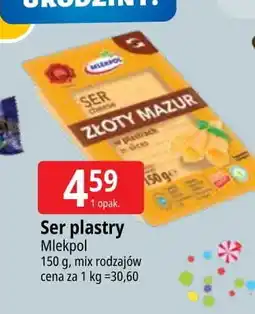 E.Leclerc Ser złoty mazur - plastry Mlekpol oferta
