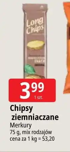 E.Leclerc Chipsy original Long Chips oferta