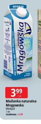 E.Leclerc Maślanka pieczone jabłko Mrągowska oferta