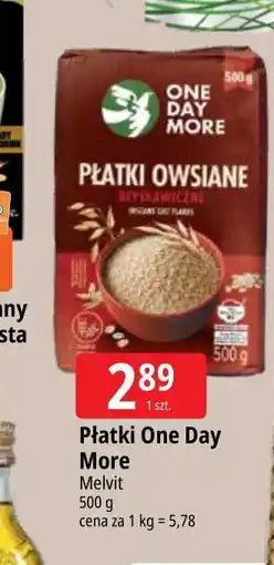 E.Leclerc Płatki owsiane błyskawiczne One Day More oferta