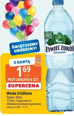 E.Leclerc Woda delikatnie musująca Żywiec Zdrój oferta