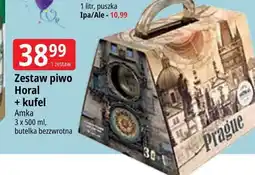 E.Leclerc Piwo + kufel Horal 1860 oferta