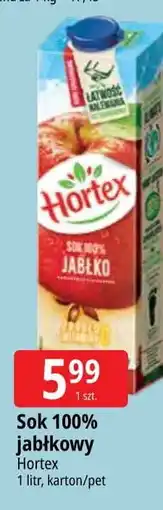 E.Leclerc Sok jabłkowy 100% Hortex oferta