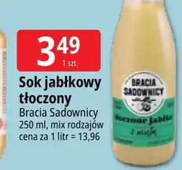 E.Leclerc Sok tłoczony jabłko i mięta ogrodowa Bracia Sadownicy oferta
