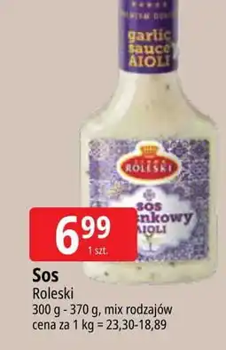 E.Leclerc Sos czosnkowy aioli Roleski oferta