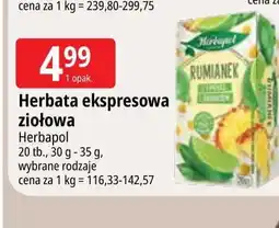 E.Leclerc Herbatka rumianek z limonką i ananasem Herbapol oferta