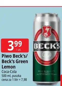 E.Leclerc Piwo Beck's Green Lemon oferta