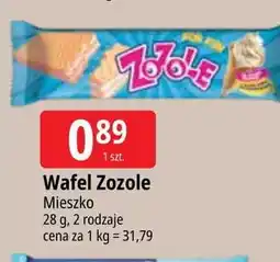 E.Leclerc Wafelek o smaku lodów śmietankowych Zozole oferta