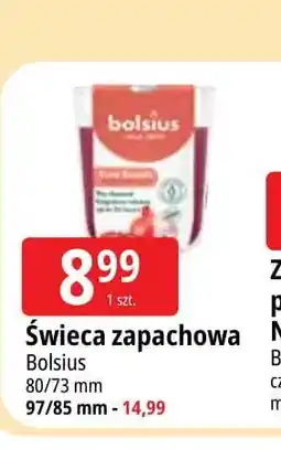 E.Leclerc Świeca zapachowa w szkle 97/85 mm Bolsius oferta