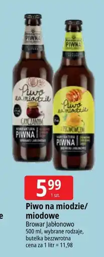 E.Leclerc Piwo Na Miodzie Z Pigwowcem oferta