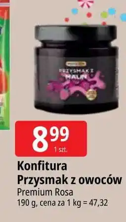 E.Leclerc Konfitura przysmak z malin Premium Rosa oferta