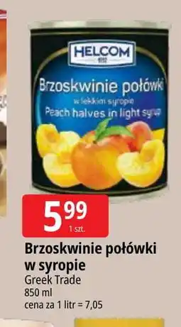 E.Leclerc Brzoskwinie połówki Helcom oferta