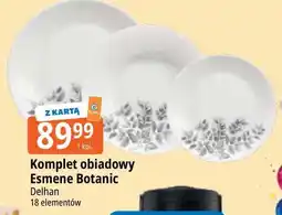 E.Leclerc Komplet obiadowy esmene botanic Delhan oferta