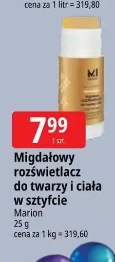 E.Leclerc Rozświetlacz w sztyfcie migdałowy Marion oferta