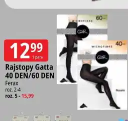 E.Leclerc Rajstopy damskie 60 den rozm. 4 Gatta oferta