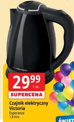 E.Leclerc Czajnik victoria ekk013k 1.8 l czarny Esperanza oferta