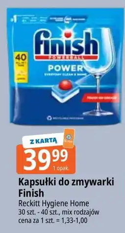 E.Leclerc Tabletki do zmywarek lemon Finish Power Essential oferta